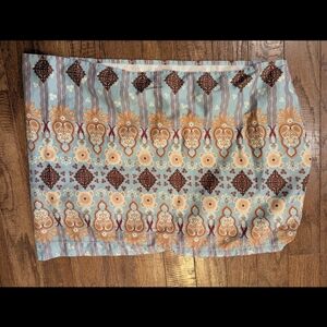 Women's Sling Wrap in Boho Print Blue, Purple, Orange And white Size medium 4